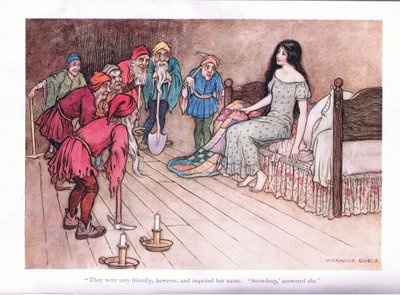 They Were Very Friendly However by Warwick Goble